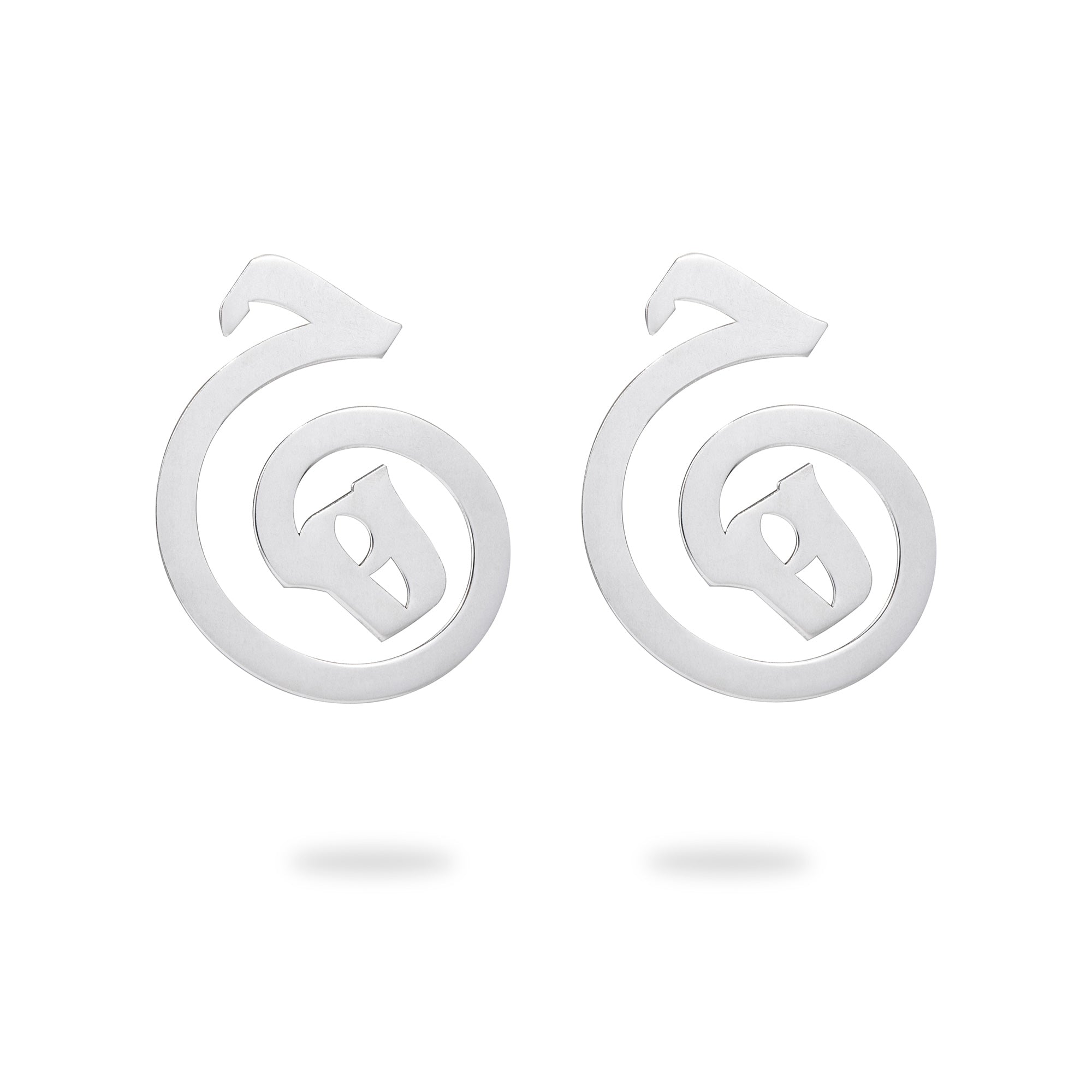 Sterling Silver Hich Minimal Stud Earrings